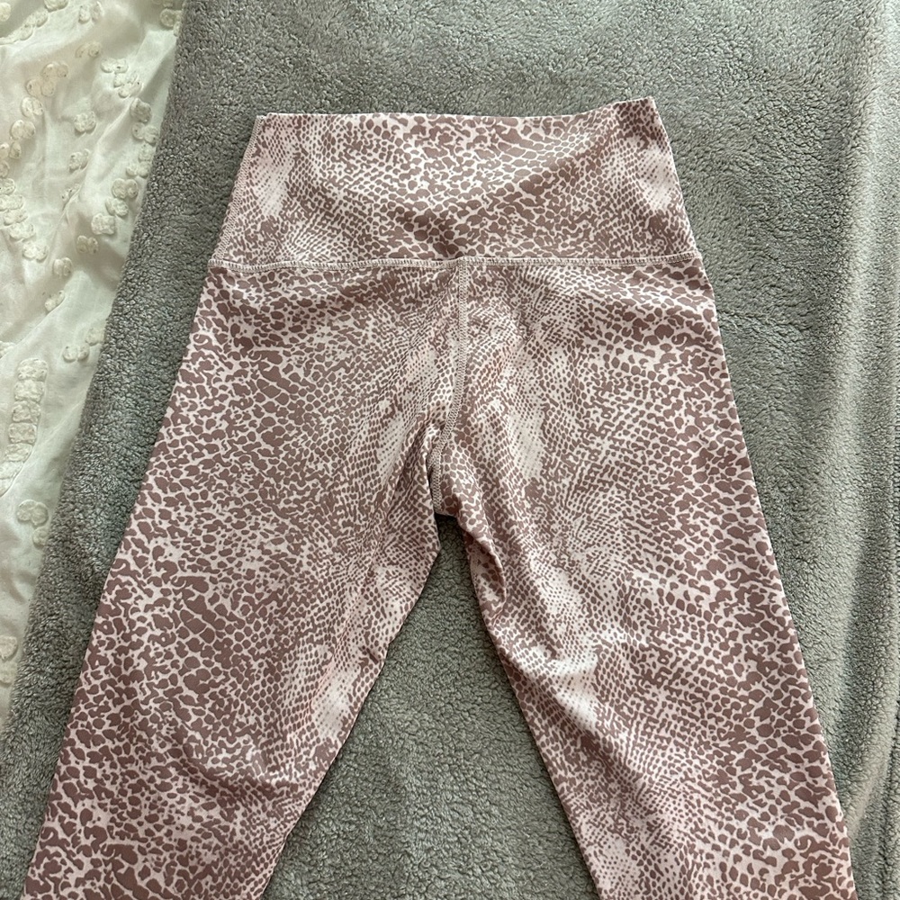 Luca And Grae Mauve Cheetah Print Workout Set - image 6